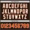 Custom Brown Orange-White Authentic Baseball Jersey