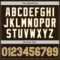Custom Brown Old Gold-White Authentic Baseball Jersey