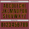Custom Burgundy Black-Gold Authentic Baseball Jersey