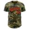 Custom Camo Orange-Navy Authentic Salute To Service Baseball Jersey