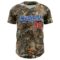 Custom Camo Royal Red-White Woodland Forest Camouflage Authentic Salute To Service Baseball Jersey