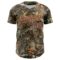 Custom Camo Purple-Yellow Woodland Forest Camouflage Authentic Salute To Service Baseball Jersey