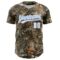 Custom Camo White-Light Blue Woodland Forest Camouflage Authentic Salute To Service Baseball Jersey