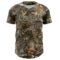 Custom Camo Black-Cream Woodland Forest Camouflage Authentic Salute To Service Baseball Jersey