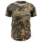 Custom Camo Olive-Cream Woodland Forest Camouflage Authentic Salute To Service Baseball Jersey