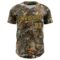 Custom Camo Old Gold-Black Woodland Forest Camouflage Authentic Salute To Service Baseball Jersey