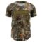 Custom Camo Olive Old Gold-Black Woodland Forest Camouflage Authentic Salute To Service Baseball Jersey