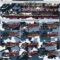 Custom Camo Vintage USA Flag Black-Crimson Woodland Forest Tactical Camouflage Outdoor Leaf Authentic Baseball Jersey
