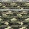 Custom Camo Black-Cream Woodland Forest Tactical Camouflage Outdoor Leaf Authentic Baseball Jersey