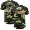 Custom Camo Vintage USA Flag Cream-Black Woodland Forest Tactical Camouflage Outdoor Leaf Authentic Baseball Jersey