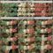Custom Camo Vintage Mexican Flag Cream-Red Woodland Forest Tactical Camouflage Outdoor Leaf Authentic Baseball Jersey