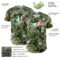 Custom Camo Vintage Mexican Flag White-Olive Woodland Forest Tactical Camouflage Outdoor Leaf Authentic Baseball Jersey