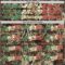 Custom Camo Vintage Mexican Flag Cream-Red Woodland Forest Tactical Camouflage Outdoor Leaf Authentic Baseball Jersey