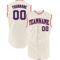 Custom Cream Royal-Red Authentic Sleeveless Baseball Jersey