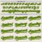 Custom Cream Neon Green-Black Authentic Baseball Jersey