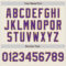 Custom Cream Purple-Old Gold Authentic Baseball Jersey