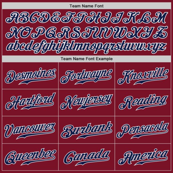Custom Crimson Navy-White Authentic Baseball Jersey