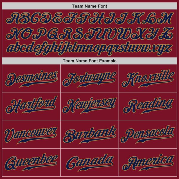 Custom Crimson Navy-Old Gold Authentic Baseball Jersey
