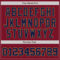 Custom Crimson Navy-Old Gold Authentic Baseball Jersey