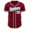 Custom Crimson White-Light Blue Authentic Baseball Jersey