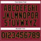 Custom Crimson Black Pinstripe Old Gold Authentic Baseball Jersey