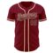 Custom Crimson Cream-Black Authentic Baseball Jersey