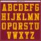 Custom Crimson Gold Authentic Baseball Jersey