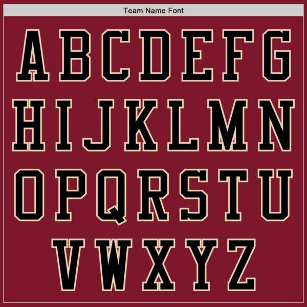 Custom Crimson City Cream-Black Authentic Baseball Jersey