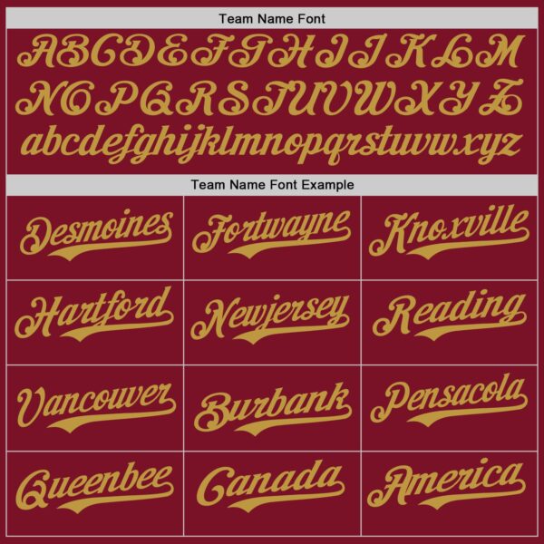 Custom Crimson Old Gold Authentic Baseball Jersey