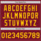 Custom Crimson Yellow Authentic Baseball Jersey