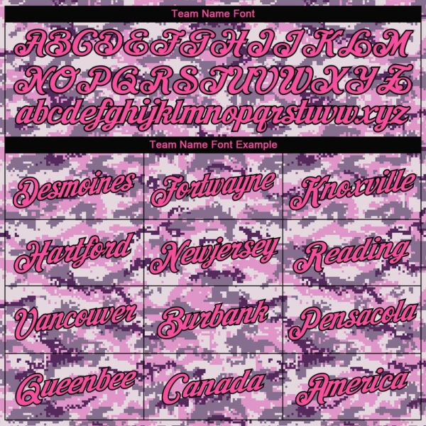 Custom Women's Camo Pink-Black Salute To Service 3D V-Neck Cropped Baseball Jersey
