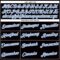 Custom Women's Black Light Blue-White V-Neck Cropped Baseball Jersey