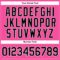 Custom Women's Pink Black-White V-Neck Cropped Baseball Jersey