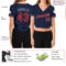 Custom Women's Navy Red-Gray V-Neck Cropped Baseball Jersey
