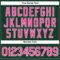 Custom Women's Green Pink-White V-Neck Cropped Baseball Jersey