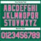 Custom Women's Kelly Green Pink-White V-Neck Cropped Baseball Jersey