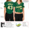 Custom Women's Kelly Green White-Gold V-Neck Cropped Baseball Jersey
