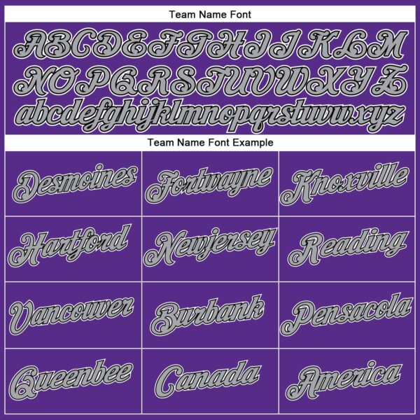 Custom Women's Purple Black White-Gray V-Neck Cropped Baseball Jersey