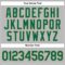 Custom Women's Gray Kelly Green-Old Gold V-Neck Cropped Baseball Jersey