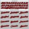 Custom Women's Gray Red-Black V-Neck Cropped Baseball Jersey