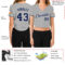 Custom Women's Gray Navy-White V-Neck Cropped Baseball Jersey