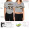 Custom Women's Gray Black-Old Gold V-Neck Cropped Baseball Jersey