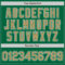 Custom Kelly Green Old Gold-White Authentic Gradient Fashion Baseball Jersey