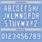 Custom Light Blue White-Royal Authentic Fade Fashion Baseball Jersey