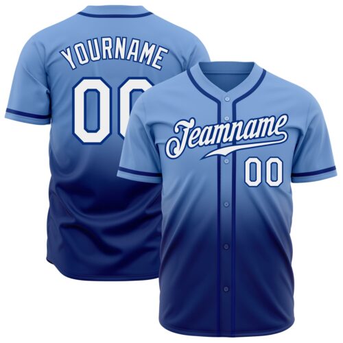 FadeFashion0227_e32a83fb-2922-40bd-b785-2e0f19bc611e Custom Light Blue White-Royal Authentic Fade Fashion Baseball Jersey