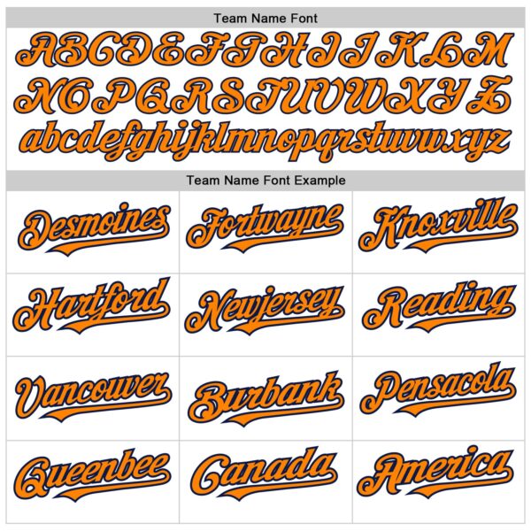 Custom White Pinstripe Bay Orange-Navy Authentic Fade Fashion Baseball Jersey