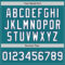 Custom Teal Pinstripe White-Navy Authentic Fade Fashion Baseball Jersey