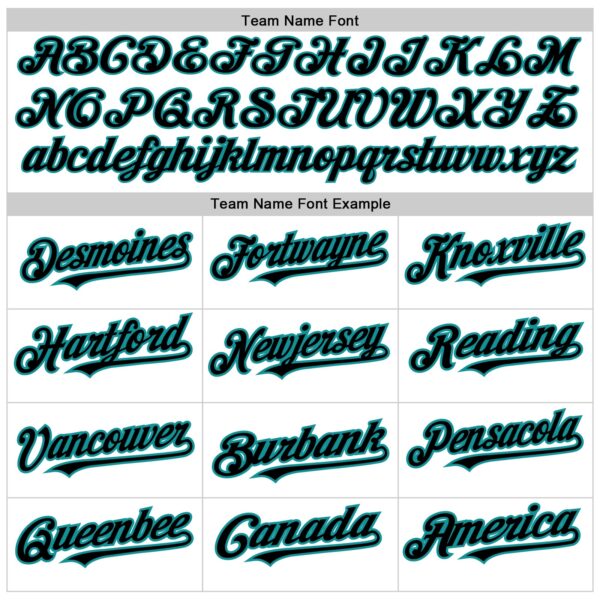 Custom White Pinstripe Black-Teal Authentic Fade Fashion Baseball Jersey