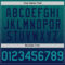 Custom Teal Navy Authentic Fade Fashion Baseball Jersey