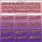 Custom Medium Pink Purple-Black Authentic Fade Fashion Baseball Jersey